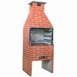 Churrasqueira Pré Moldada com Bancada Churrasqueira Pré Moldada com Bancada