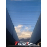 Telha de Policarbonato Lisa